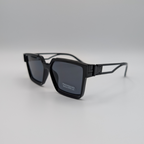 Oversized "All Black" Frame Sunglasses