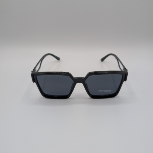 Oversized "All Black" Frame Sunglasses