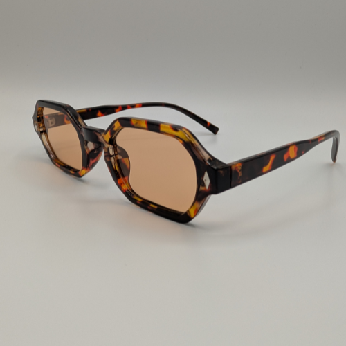 Retro "Cheetah" Frame Sunglasses
