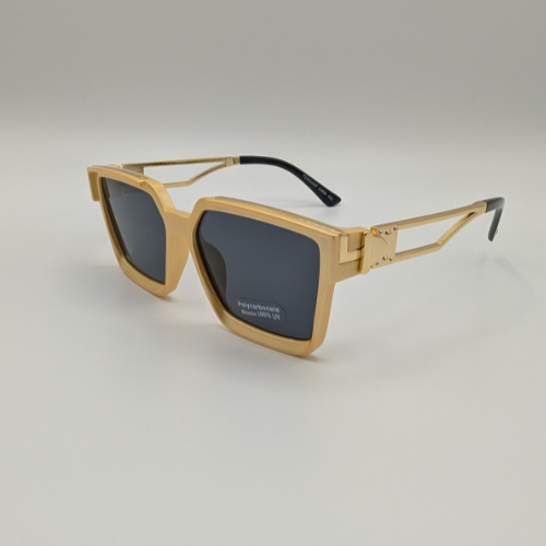 Oversized "Gold" Frame Sunglasses