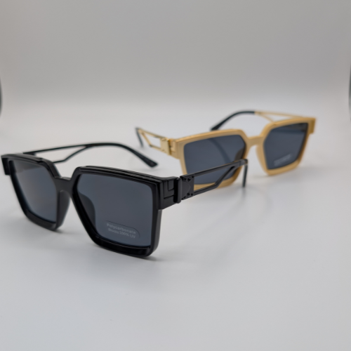 Oversized "All Black" Frame Sunglasses