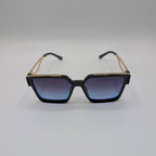 Oversized "Purple/Gold" Frame Sunglasses