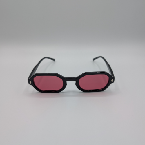 Retro "Red" Black Frame Sunglasses